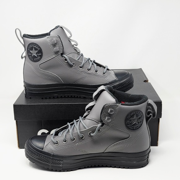 Converse Chuck Taylor All Star Hiker High Boots Grey Men's 8 Women's 10 A14617C